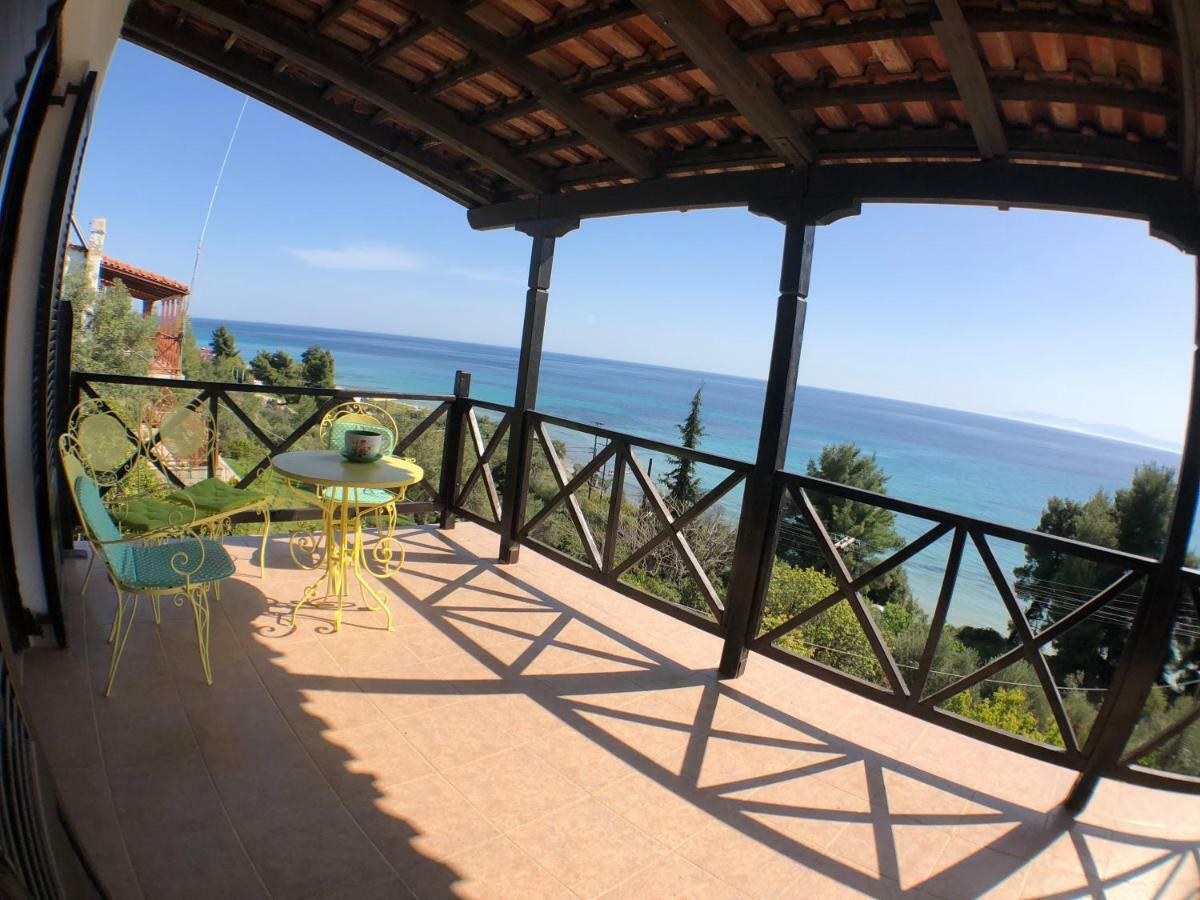 Unique Sea View House Villa Kalandra Exterior photo