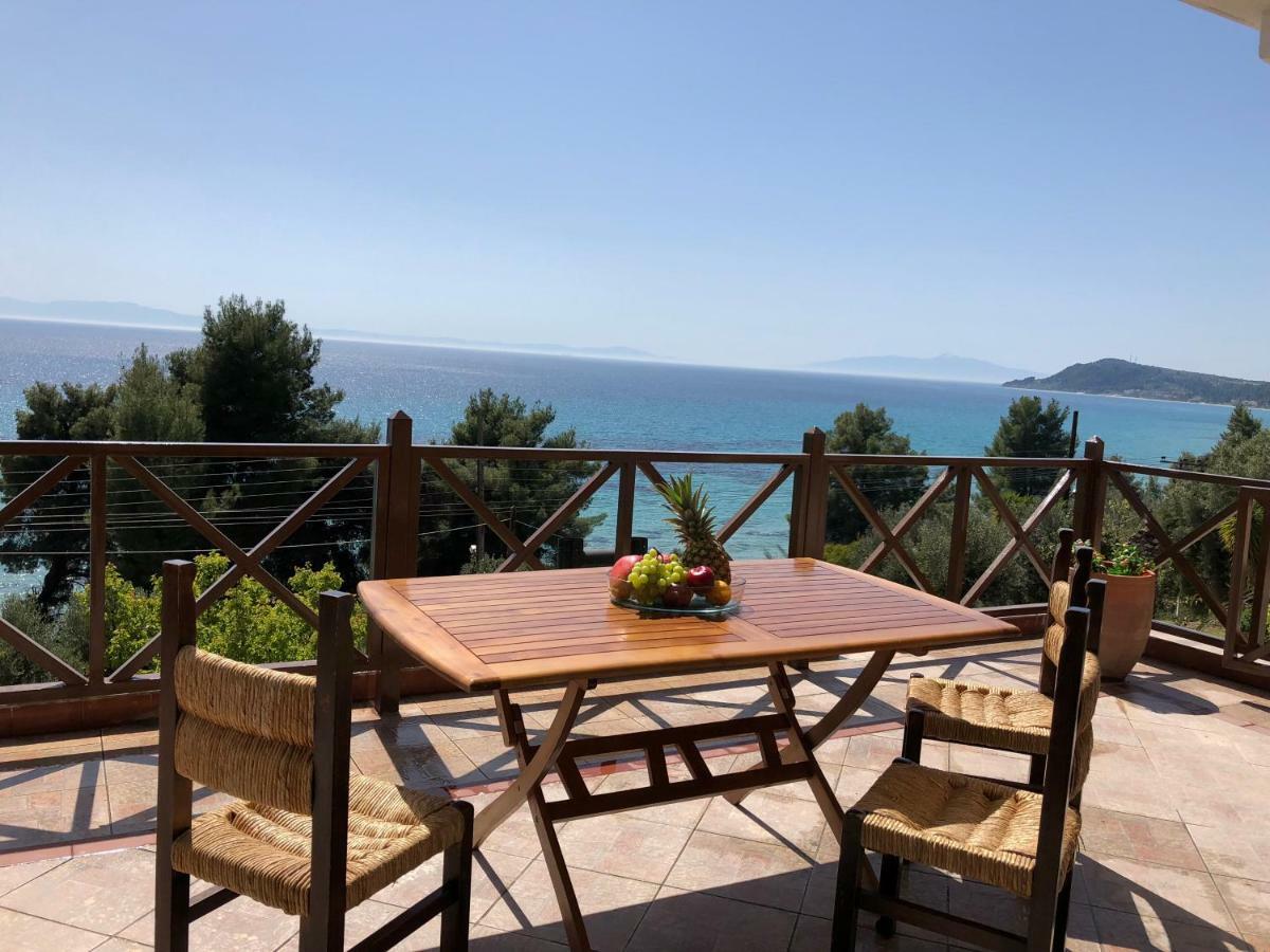 Unique Sea View House Villa Kalandra Exterior photo